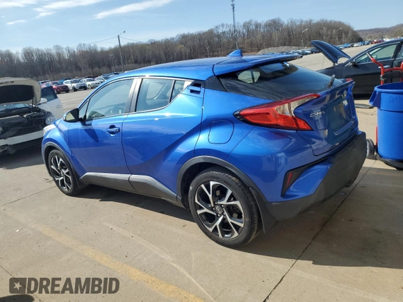 2018 Toyota C-HR XLE with VIN NMTKHMBX8JR037684, listed as a Copart auction lot 50486505 with 103,243 mi miles and Salvage Title. Bid and sale history available at DreamBid. Image 2.