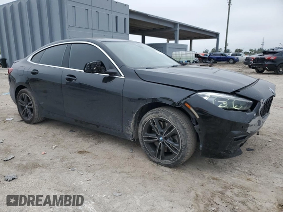 2023 BMW 2 Series 228i with VIN WBA53AK02P7M11964, listed as a Copart auction lot 85851124 with 51,165 mi miles and Salvage Title. Bid and sale history available at carsss.com. Image 4.