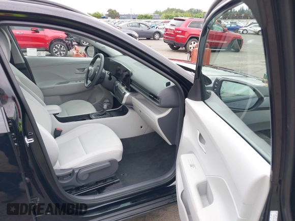 2024 Hyundai Kona SEL with VIN KM8HB3AB0RU180435, listed as a IAAI auction lot 42131943 with 18,853 mi miles. Bid and sale history available at carsss.com. Image 5.