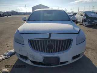 2012 Buick Regal Premium 1 with VIN 2G4GS5EK4C9208145, listed as a Copart auction lot 44690085 with 150,401 mi miles and Salvage Title. Bid and sale history available at DreamBid. Image 5.