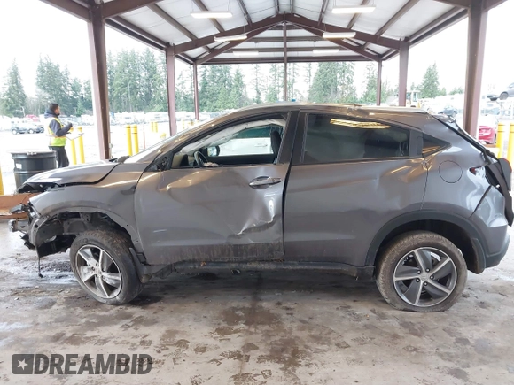 2022 Honda HR-V EX-L with VIN 3CZRU6H76NM731336, listed as a IAAI auction lot 41286654 with 29,759 mi miles. Bid and sale history available at carsss.com. Image 15.