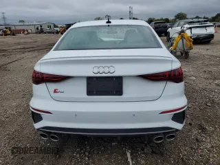 2024 Audi S3 Prestige z VIN WAUJ3DGY9RA067554, wystawiony jako Copart lot #72250624 z przebiegiem 4 478 mil mil oraz Szkoda całkowita • Salvage title. Historia ofert i sprzedaży dostępna na DreamBid. Obrazek 6.