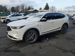 2022 Acura MDX w/A-Spec Package с VIN 5J8YE1H08NL036038, выставлен на аукционе Copart как лот 51639095 с пробегом 30 088 миль миль и Списание • Salvage title. История ставок и продаж доступна на DreamBid. Изображение 1.
