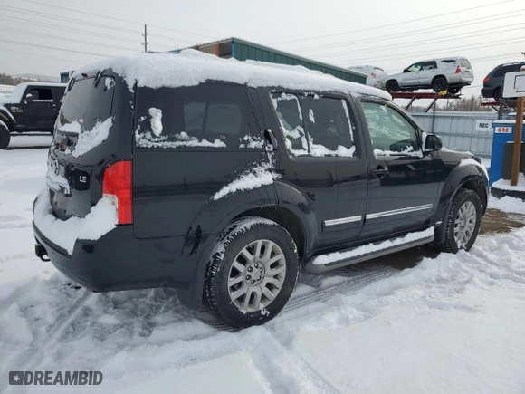 2012 Nissan Pathfinder SV with VIN 5N1AR1NB6CC606010, listed as a Copart auction lot 87513485 with 101,038 mi miles and Clean Title. Bid and sale history available at carsss.com. Image 3.