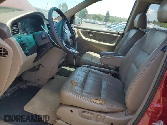 2004 Honda Odyssey EX-L with VIN 5FNRL18014B031578, listed as a Copart auction lot 56938795 with 241,085 mi miles and Salvage title. Bid and sale history available at DreamBid. Image 7.