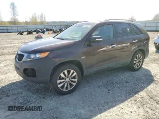 2011 Kia Sorento LX with VIN 5XYKT4A20BG083899, listed as a Copart auction lot 51536675 with 211,323 mi miles and Clean Title. Bid and sale history available at carsss.com. Image 1.