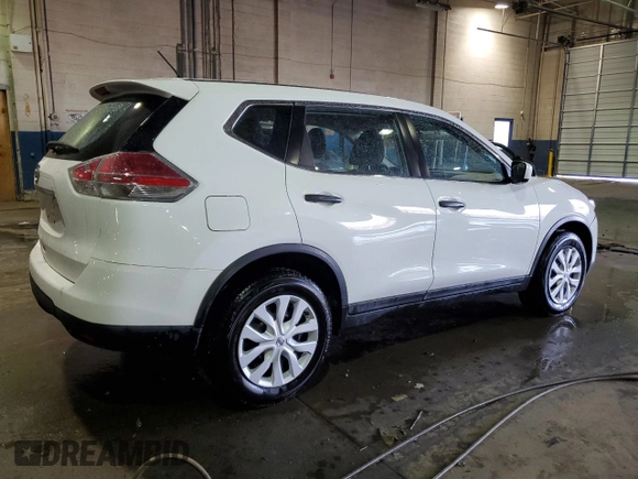 2016 Nissan Rogue SV with VIN KNMAT2MT2GP703869, listed as a Copart auction lot 46260365 with 178,970 mi miles and Clean Title. Bid and sale history available at carsss.com. Image 3.