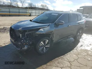 2022 Nissan Rogue SL with VIN 5N1BT3CA0NC714119, listed as a Copart auction lot 86269184 with 35,615 mi miles and Salvage Title. Bid and sale history available at DreamBid. Image 1.