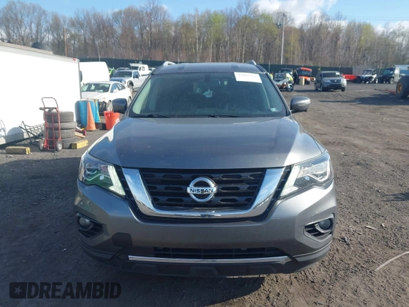 2019 Nissan Pathfinder S with VIN 5N1DR2MN6KC630742, listed as a IAAI auction lot 42081252 with 118,448 mi miles and . Bid and sale history available at DreamBid. Image 12.