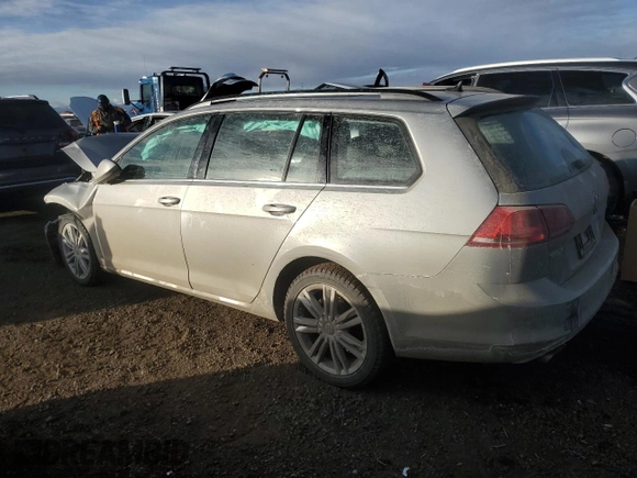 2015 Volkswagen Golf SportWagen TDI S with VIN 3VWFA7AUXFM520419, listed as a Copart auction lot 88563875 with 95,018 mi miles and Salvage Title. Bid and sale history available at carsss.com. Image 2.