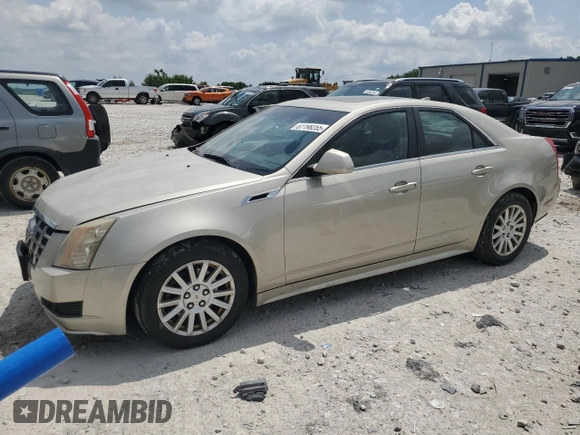 2013 Cadillac CTS Luxury with VIN 1G6DH5E53D0145506, listed as a Copart auction lot 61198255 with Not provided miles and Clean title. Bid and sale history available at DreamBid. Image 1.