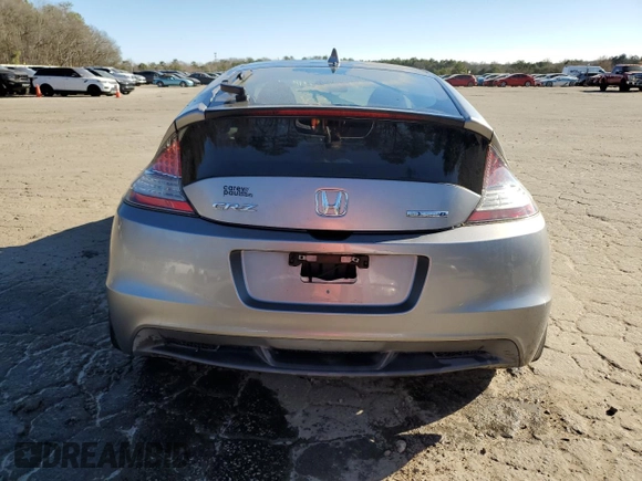 2011 Honda CR-Z EX with VIN JHMZF1D66BS012606, listed as a Copart auction lot 47349915 with 155,991 mi miles and Salvage Title. Bid and sale history available at carsss.com. Image 6.