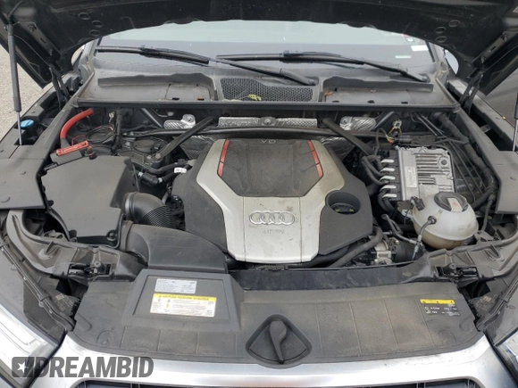 2018 Audi SQ5 Premium Plus with VIN WA1A4AFYXJ2025600, listed as a Copart auction lot 59734915 with 70,628 mi miles and Salvage title. Bid and sale history available at DreamBid. Image 12.
