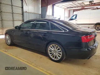 2012 Audi A6 Premium Plus with VIN WAUGGAFC6CN168991, listed as a Copart auction lot 47970195 with 117,628 mi miles and Salvage title. Bid and sale history available at DreamBid. Image 2.