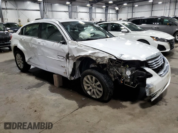 2012 Chrysler 200 Touring with VIN 1C3CCBBB4CN195496, listed as a Copart auction lot 52695825 with 140,821 mi miles and Salvage Title. Bid and sale history available at carsss.com. Image 4.