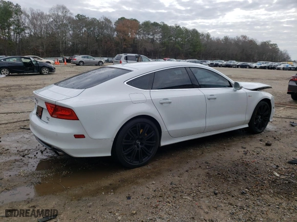 2014 Audi A7 3.0 Prestige with VIN WAU2GAFC9EN071037, listed as a Copart auction lot 44346695 with 125036 miles and Salvage Title. Bid and sale history available at carsss.com. Image 3.