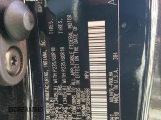 2023 Toyota Sienna Platinum with VIN 5TDESKFC6PS084698, listed as a Copart auction lot 80532734 with 16,884 mi miles and Salvage Title. Bid and sale history available at DreamBid. Image 15.