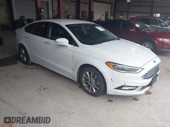 2017 Ford Fusion SE with VIN 3FA6P0HD5HR317724, listed as a IAAI auction lot 42196189 with 107,194 mi miles and . Bid and sale history available at DreamBid. Image 1.