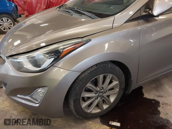 2015 Hyundai Elantra SE with VIN 5NPDH4AE9FH609336, listed as a IAAI auction lot 41831737 with 177,089 mi miles and . Bid and sale history available at DreamBid. Image 6.