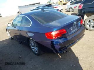 2012 BMW 3 Series 328i with VIN WBAKE5C59CJ106408, listed as a IAAI auction lot 42089041 with 137,009 mi miles and . Bid and sale history available at carsss.com. Image 3.