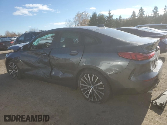 2020 BMW 2 Series 228i xDrive with VIN WBA73AK08L7F87567, listed as a Copart auction lot 79616274 with 48,069 mi miles and Salvage title. Bid and sale history available at DreamBid. Image 2.