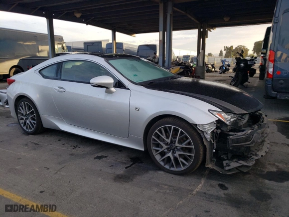 2015 Lexus RC 350 with VIN JTHHE5BC2F5007843, listed as a Copart auction lot 78837394 with 136,899 mi miles and Salvage Title. Bid and sale history available at carsss.com. Image 4.