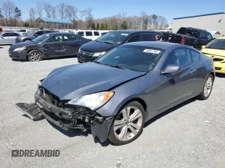 2010 Hyundai Genesis Coupe z VIN KMHHT6KD1AU028439, wystawiony jako Copart lot #50061765 z przebiegiem 157 006 mil mil oraz Szkoda całkowita • Salvage title. Historia ofert i sprzedaży dostępna na DreamBid. Obrazek 1.
