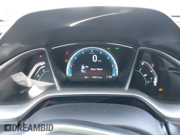 2016 Honda Civic Sedan EX with VIN 19XFC2F88GE238495, listed as a IAAI auction lot 41856415 with 178,617 mi miles. Bid and sale history available at carsss.com. Image 7.