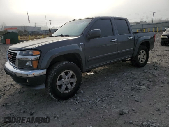 2009 GMC Canyon SLE2 with VIN 1GTDT13L098123154, listed as a Copart auction lot 43638685 with 319,918 mi miles and Salvage Title. Bid and sale history available at carsss.com. Image 1.