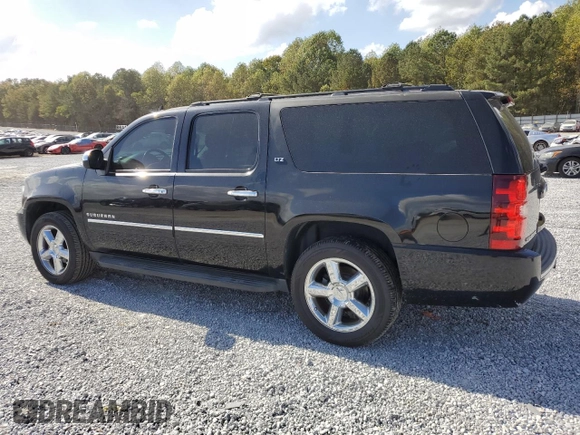 2013 Chevrolet Suburban LTZ with VIN 1GNSCKE0XDR364889, listed as a Copart auction lot 77598334 with 161,656 mi miles and Salvage Title. Bid and sale history available at carsss.com. Image 2.