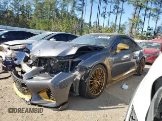 2015 Lexus RC F F z VIN JTHHP5BC8F5000888, wystawiony jako Copart lot #79370123 z przebiegiem 80 060 mil mil oraz . Historia ofert i sprzedaży dostępna na DreamBid. Obrazek 1.
