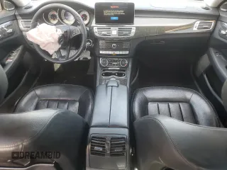 2015 Mercedes-Benz CLS 400 with VIN WDDLJ6HB8FA146478, listed as a Copart auction lot 48974385 with 123,916 mi miles and Salvage title. Bid and sale history available at DreamBid. Image 8.