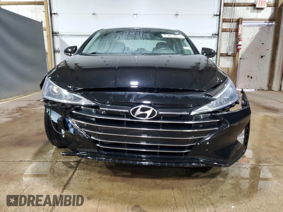 2019 Hyundai Elantra SE with VIN KMHD74LF3KU784055, listed as a Copart auction lot 49788135 with 110,824 mi miles and Clean Title. Bid and sale history available at DreamBid. Image 5.