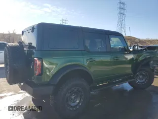 2024 Ford Bronco Outer Banks with VIN 1FMDE8BH5RLA98261, listed as a Copart auction lot 49084995 with 954 mi miles and Salvage title. Bid and sale history available at DreamBid. Image 3.