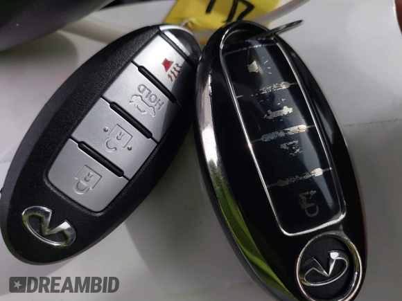 2019 Infiniti Q50 3.0t LUXE with VIN JN1EV7AP9KM518103, listed as a IAAI auction lot 41691978 with 44,517 mi miles. Bid and sale history available at carsss.com. Image 11.