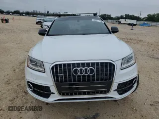 2015 Audi Q5 Premium Plus with VIN WA1DGAFP6FA090940, listed as a Copart auction lot 55791425 with 130,738 mi miles and Salvage title. Bid and sale history available at DreamBid. Image 5.