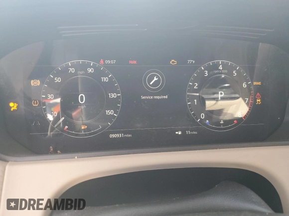 2018 Land Rover Range Rover Velar S with VIN SALYB2RX8JA732342, listed as a Copart auction lot 63454775 with 90,931 mi miles and Clean title. Bid and sale history available at DreamBid. Image 9.
