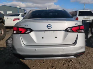 2021 Nissan Versa SV with VIN 3N1CN8EV4ML848265, listed as a Copart auction lot 46469795 with 51,987 mi miles and Salvage title. Bid and sale history available at DreamBid. Image 6.