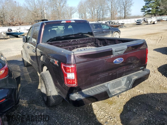 2019 Ford F-150 XL with VIN 1FTEW1CP1KKE44496, listed as a Copart auction lot 48352345 with 188,673 mi miles and Clean Title. Bid and sale history available at carsss.com. Image 2.
