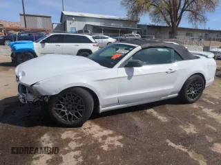 2014 Ford Mustang V6 with VIN 1ZVBP8EM7E5299993, listed as a Copart auction lot 50263105 with 127,889 mi miles and Salvage title. Bid and sale history available at DreamBid. Image 1.