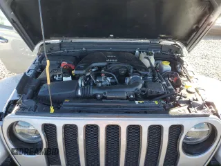 2021 Jeep Wrangler Unlimited Sahara High Altitude z VIN 1C4HJXEG5MW659306, wystawiony jako Copart lot #74563914 z przebiegiem Nie podano mil oraz Szkoda całkowita • Salvage title. Historia ofert i sprzedaży dostępna na DreamBid. Obrazek 12.