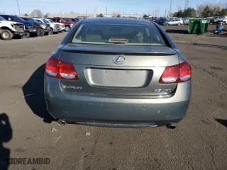 2006 Lexus GS 430 with VIN JTHBN96S165007816, listed as a Copart auction lot 47481665 with 122,796 mi miles and Salvage Title. Bid and sale history available at carsss.com. Image 6.