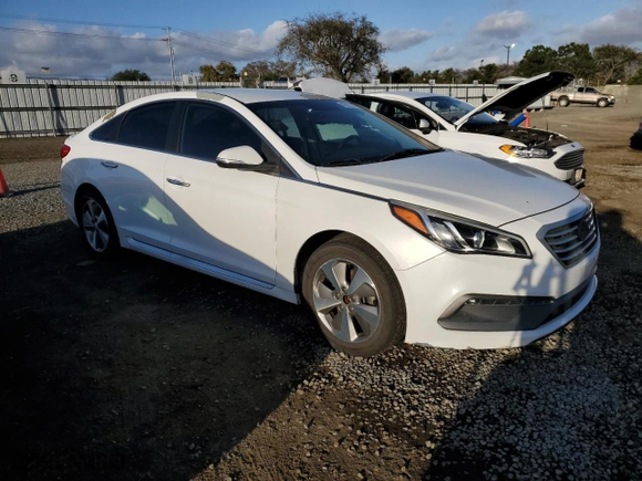 2015 Hyundai Sonata 2.4L Limited with VIN 5NPE34AF0FH083402, listed as a Copart auction lot 47427585 with 74,886 mi miles and Salvage Title. Bid and sale history available at carsss.com. Image 4.
