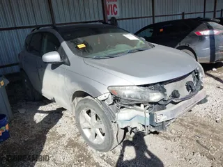 2010 Nissan Murano S with VIN JN8AZ1MU6AW020060, listed as a IAAI auction lot 41732286 with 222,609 mi miles. Bid and sale history available at carsss.com. Image 1.