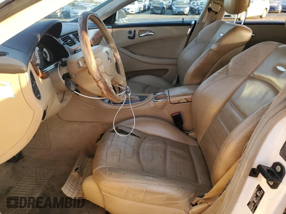 2006 Mercedes-Benz CLS-Class AMG with VIN WDDDJ76X66A014683, listed as a Copart auction lot 45760745 with 175,235 mi miles and Salvage Title. Bid and sale history available at carsss.com. Image 7.
