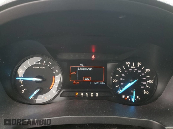2017 Ford Explorer XLT with VIN 1FM5K8D82HGD81430, listed as a Copart auction lot 55413035 with 52,515 mi miles and Salvage title. Bid and sale history available at DreamBid. Image 9.
