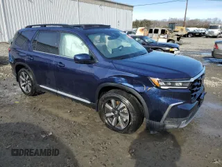 2025 Honda Pilot Elite z VIN 5FNYG1H80SB018274, wystawiony jako Copart lot #44244675 z przebiegiem Nie podano mil oraz Szkoda całkowita • Salvage title. Historia ofert i sprzedaży dostępna na DreamBid. Obrazek 4.