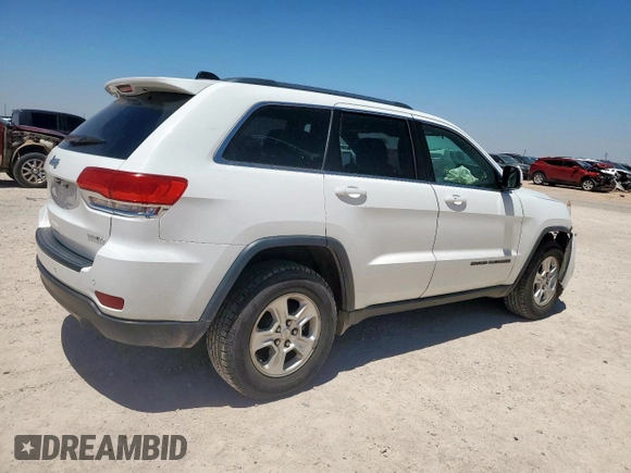 2017 Jeep Grand Cherokee Laredo с VIN 1C4RJEAG9HC656527, выставлен на аукционе Copart как лот 58002255 с пробегом 110 406 миль миль и Списание • Salvage title. История ставок и продаж доступна на DreamBid. Изображение 3.