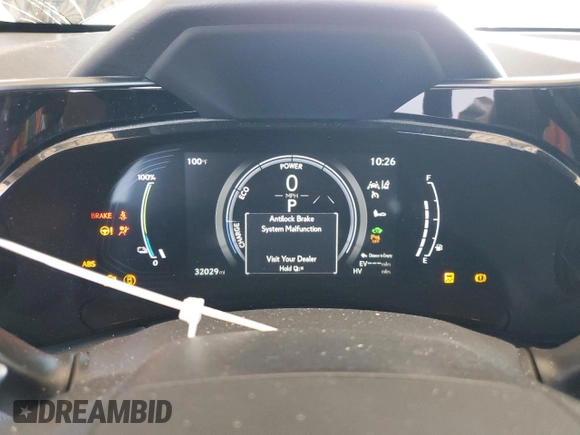 2024 Lexus NX 450h+ Luxury with VIN JTJHKCFZXR2034322, listed as a Copart auction lot 61458745 with 32,029 mi miles and Salvage title. Bid and sale history available at DreamBid. Image 9.
