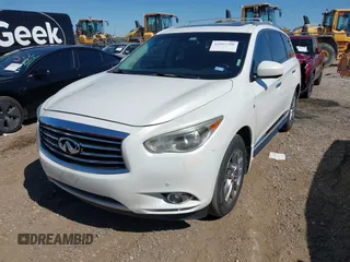 2014 Infiniti QX60 with VIN 5N1AL0MN7EC511028, listed as a IAAI auction lot 42095700 with 154,772 mi miles. Bid and sale history available at carsss.com. Image 22.